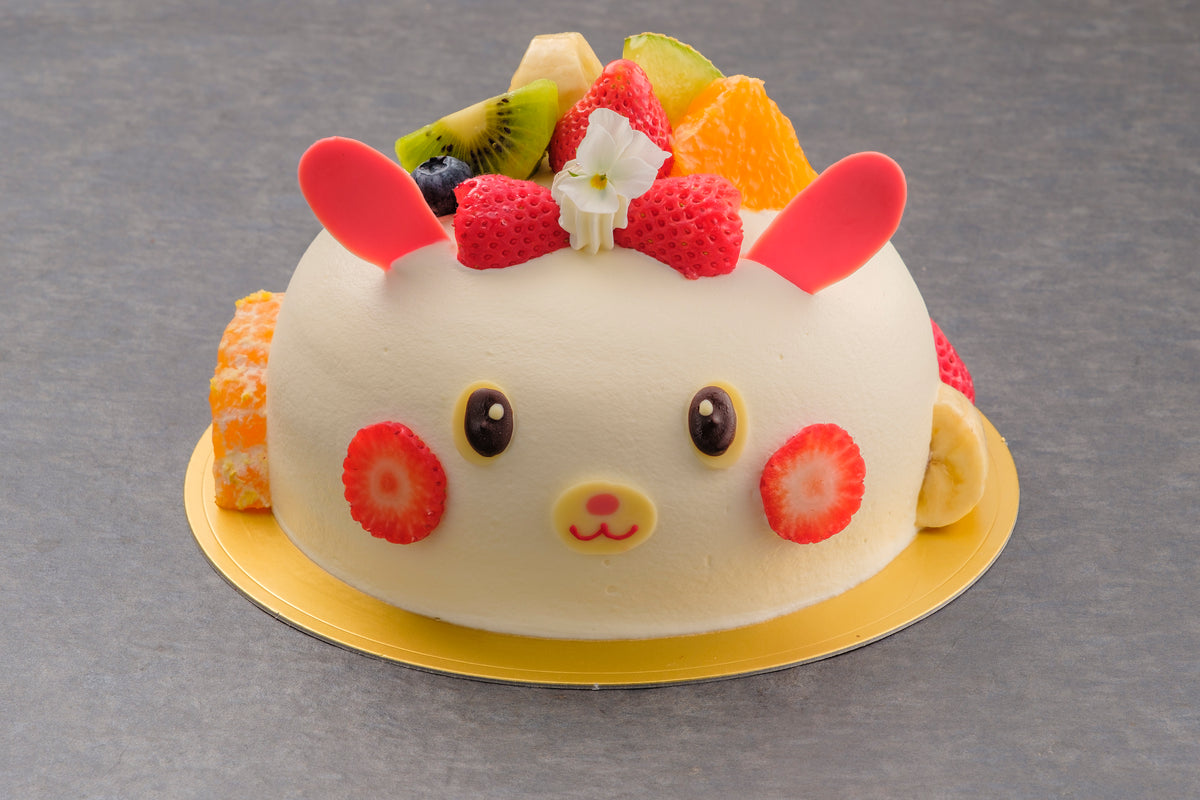 うさぎさんデコ