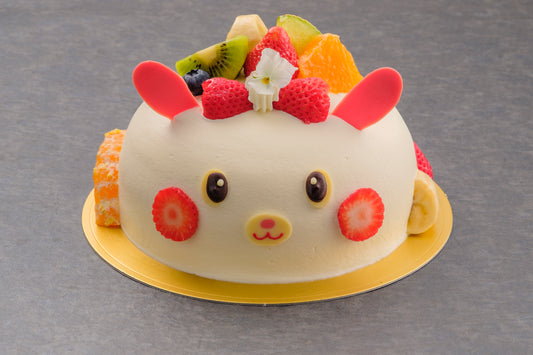 うさぎさんデコ
